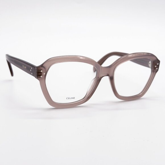 NEW CELINE CL50100I 045 WOMEN SHINY HAZELNUT EYEGLASSES CELINE - Picture 6 of 13